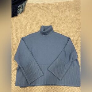 Toteme - Signature Blue Turtleneck